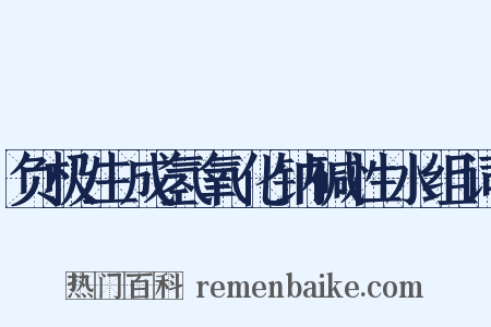 负极生成氢氧化钠碱性水组词是什么意思的图片